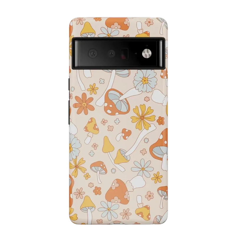 Mushroom Magic | Retro Floral Google Pixel Case Google Pixel Case Casetry Essential Google Pixel 6 Pro