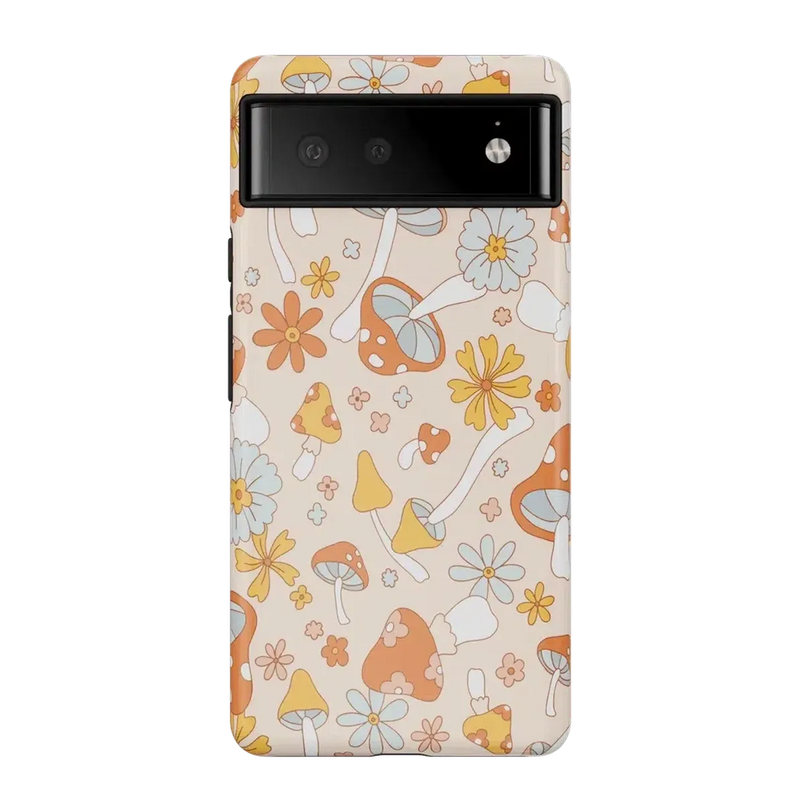 Mushroom Magic | Retro Floral Google Pixel Case Google Pixel Case Casetry Essential Google Pixel 6
