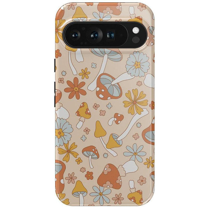 Mushroom Magic | Retro Floral Google Pixel Case Google Pixel Case Casetry Essential Google Pixel 9 Pro XL 