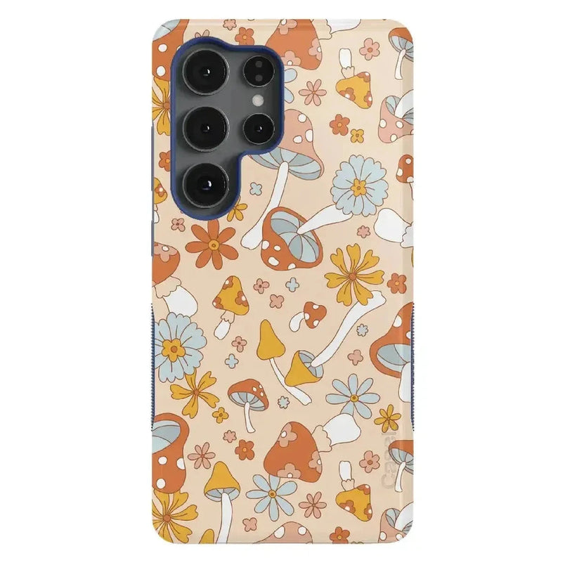 Mushroom Magic | Retro Floral Samsung Case Samsung Case Casetry Bold Flex + MagSafe® Galaxy S25 Ultra 