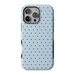 On the Dot | Blue Polka Dot Case