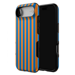 Go New York | Blue & Orange Stripes Case