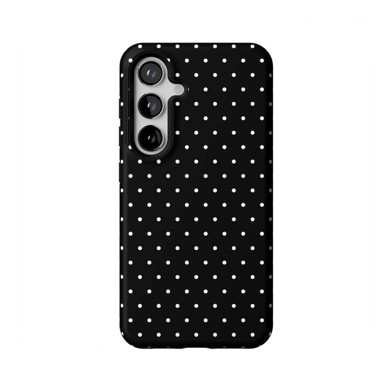 On the Dot | Black Polka Dot Case