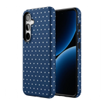 On the Dot | Navy Polka Dot Case