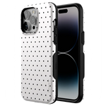On the Dot | White Polka Dot Case
