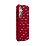 On the Dot | Maroon Polka Dot Case