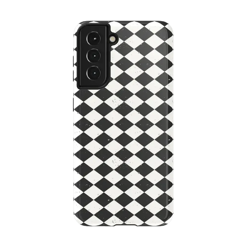 Salem's Hex | Black & White Checkered Case