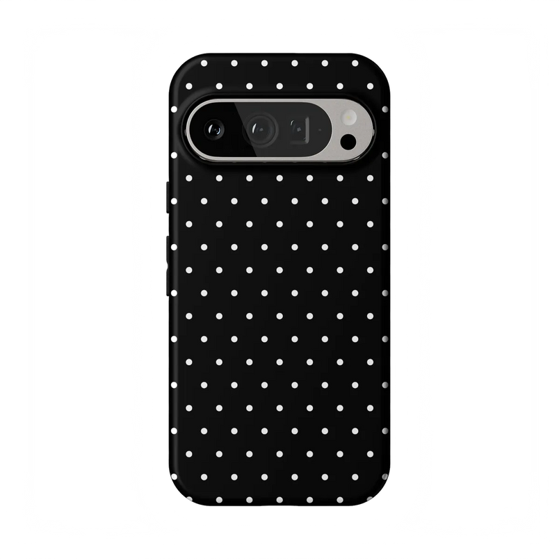 On the Dot | Black Polka Dot Case