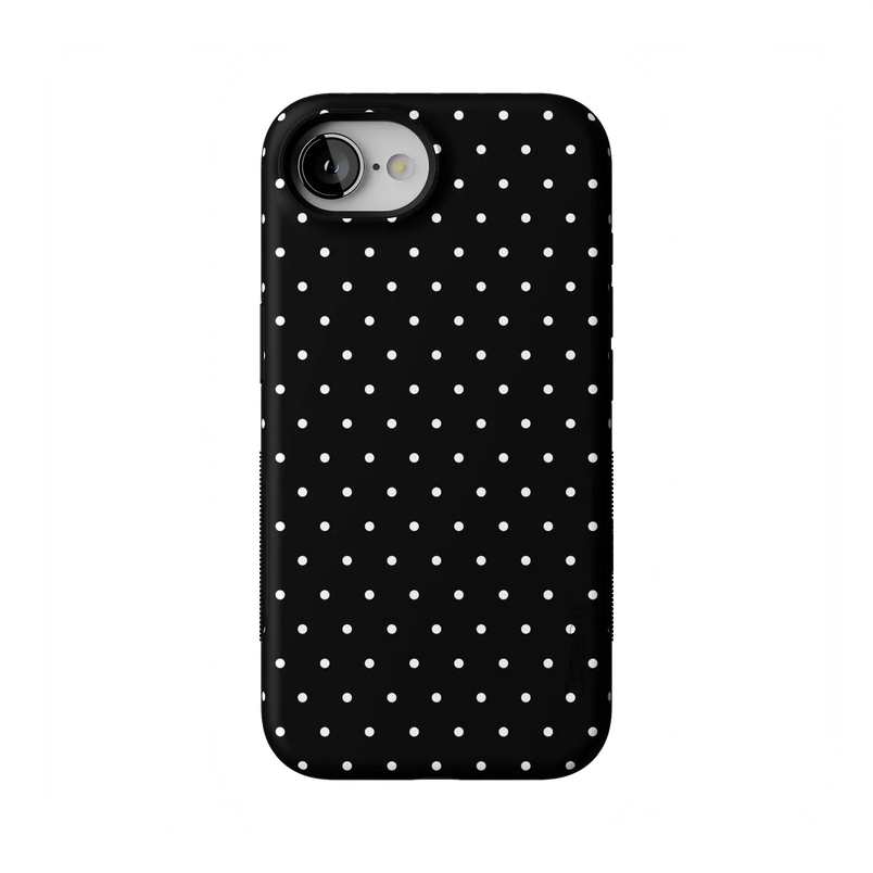 On the Dot | Black Polka Dot Case