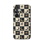 Mystic Moonstar | Black Celestial Case Phone Case get.casely Bold Flex + MagSafe® Galaxy S25 