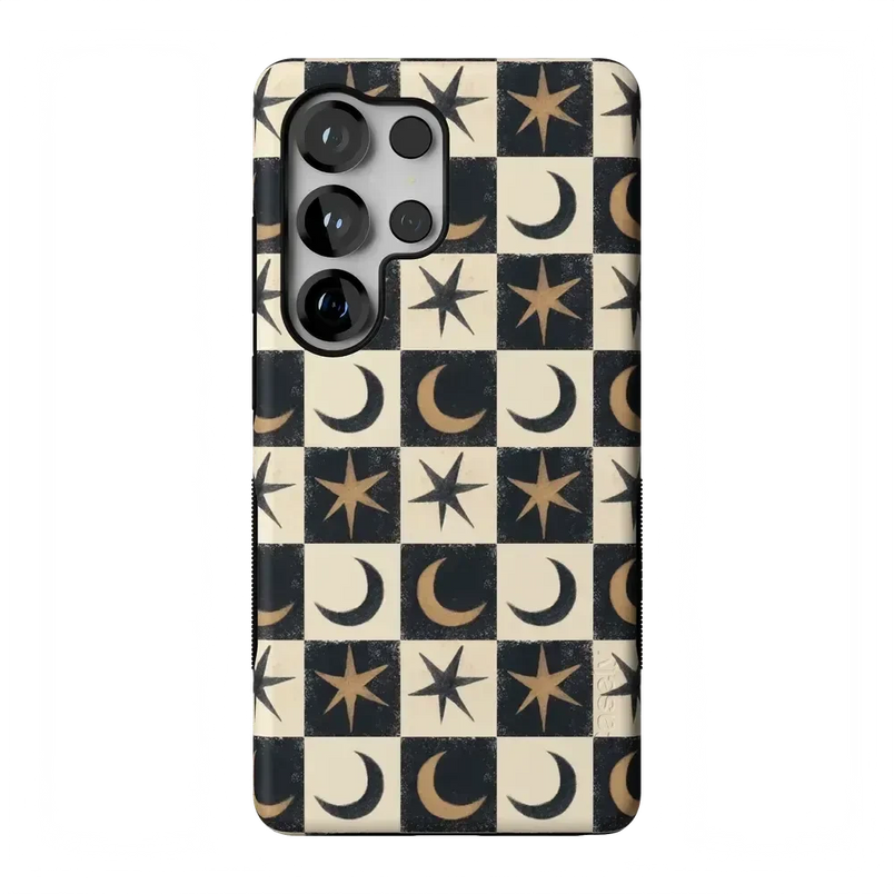 Mystic Moonstar | Black Celestial Case Phone Case get.casely Bold Flex + MagSafe® Galaxy S26 Ultra 