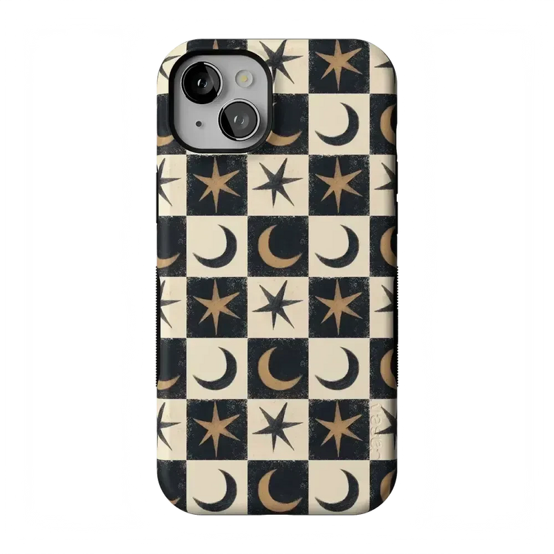 Mystic Moonstar | Black Celestial Case Phone Case get.casely Bold Flex + MagSafe® iPhone 15 Plus 