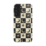 Mystic Moonstar | Black Celestial Case Phone Case get.casely Essential Galaxy S21 