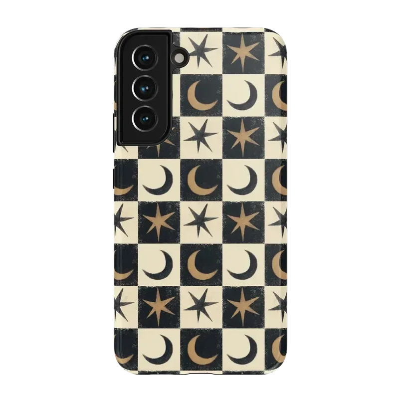Mystic Moonstar | Black Celestial Case Phone Case get.casely Essential Galaxy S22 Plus 
