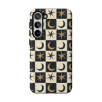 Mystic Moonstar | Black Celestial Case Phone Case get.casely Essential Galaxy S23 Plus 