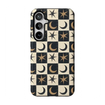 Mystic Moonstar | Black Celestial Case Phone Case get.casely Essential Galaxy S24 Plus 