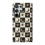 Mystic Moonstar | Black Celestial Case Phone Case get.casely Essential Galaxy S24 Ultra 