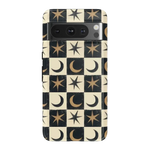 Mystic Moonstar | Black Celestial Case Phone Case get.casely Essential Google Pixel 8 Pro 
