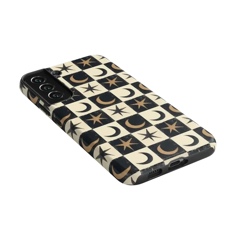 Mystic Moonstar | Black Celestial Case Phone Case get.casely 