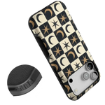Mystic Moonstar | Black Celestial Case Phone Case get.casely 