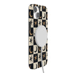 Mystic Moonstar | Black Celestial Case Phone Case get.casely 