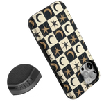 Mystic Moonstar | Black Celestial Case Phone Case get.casely 