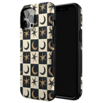 Mystic Moonstar | Black Celestial Case Phone Case get.casely 