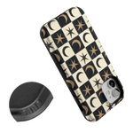 Mystic Moonstar | Black Celestial Case Phone Case get.casely 
