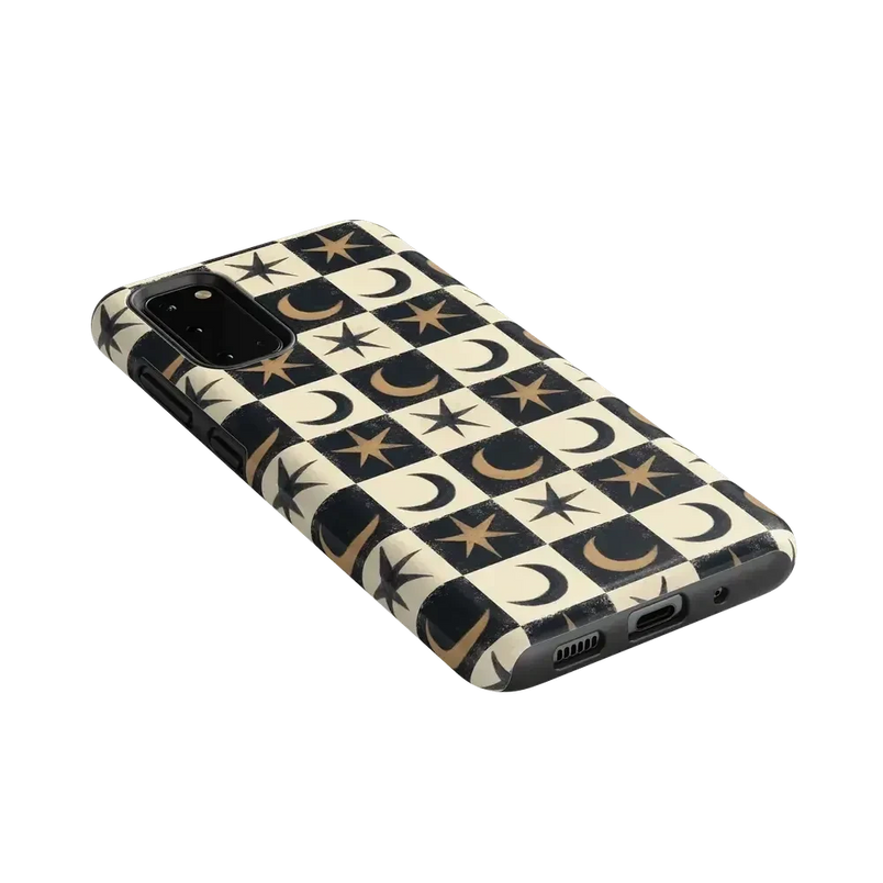 Mystic Moonstar | Black Celestial Case Phone Case get.casely 
