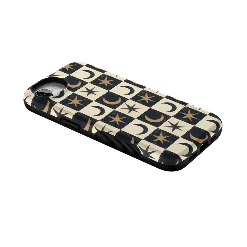 Mystic Moonstar | Black Celestial Case Phone Case get.casely 