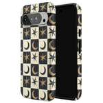 Mystic Moonstar | Black Celestial Case Phone Case get.casely 