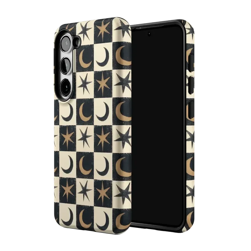 Mystic Moonstar | Black Celestial Case Phone Case get.casely 