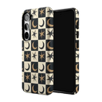 Mystic Moonstar | Black Celestial Case Phone Case get.casely 