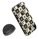 Mystic Moonstar | Black Celestial Case Phone Case get.casely 