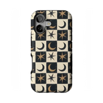 Mystic Moonstar | Black Celestial Case Phone Case get.casely 