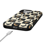 Mystic Moonstar | Black Celestial Case Phone Case get.casely 