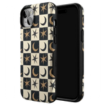 Mystic Moonstar | Black Celestial Case Phone Case get.casely 