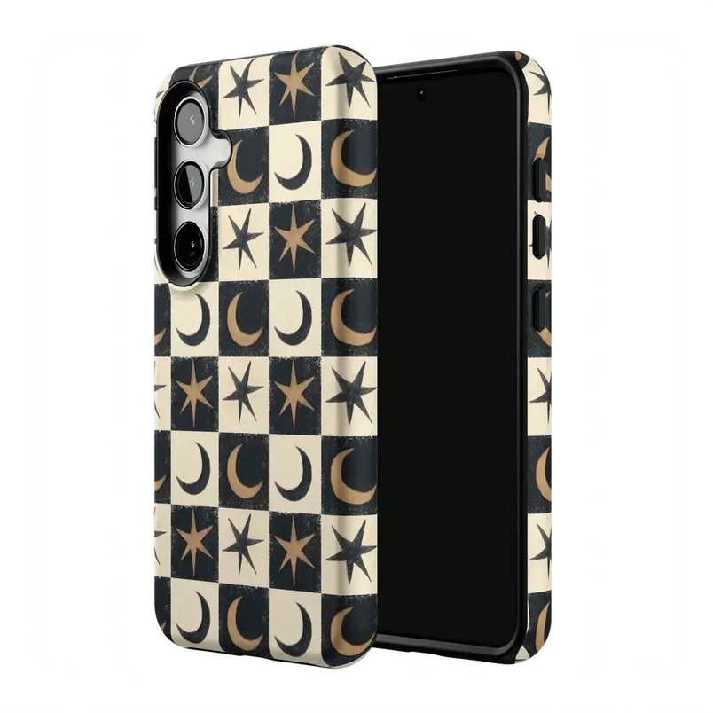 Mystic Moonstar | Black Celestial Case Phone Case get.casely 