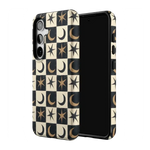 Mystic Moonstar | Black Celestial Case Phone Case get.casely 
