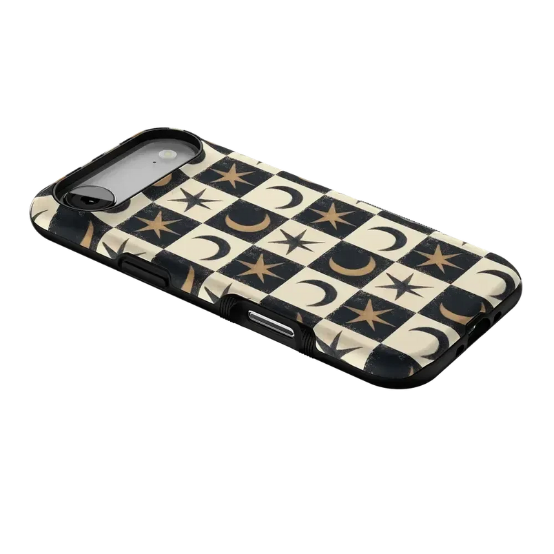 Mystic Moonstar | Black Celestial Case Phone Case get.casely 