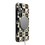 Mystic Moonstar | Black Celestial Case Phone Case get.casely 