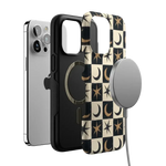 Mystic Moonstar | Black Celestial Case Phone Case get.casely 
