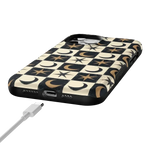 Mystic Moonstar | Black Celestial Case Phone Case get.casely 