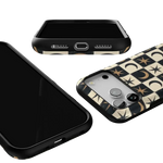 Mystic Moonstar | Black Celestial Case Phone Case get.casely 