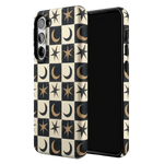 Mystic Moonstar | Black Celestial Case Phone Case get.casely 