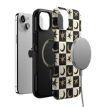 Mystic Moonstar | Black Celestial Case Phone Case get.casely 