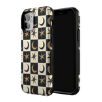 Mystic Moonstar | Black Celestial Case Phone Case get.casely 