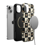 Mystic Moonstar | Black Celestial Case Phone Case get.casely 