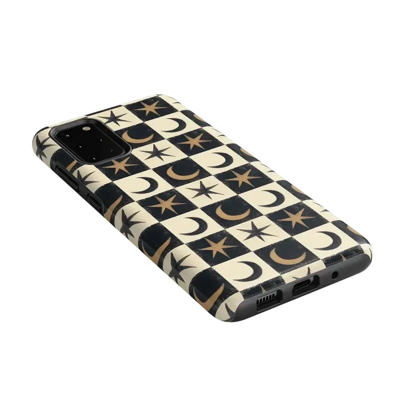 Mystic Moonstar | Black Celestial Case Phone Case get.casely 
