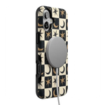 Mystic Moonstar | Black Celestial Case Phone Case get.casely 